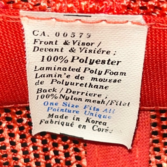 Vintage Widney Oxbow Trucker Hat – Orange & White Mesh Snapback – Made in Korea - Picture 4 of 4